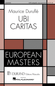 Ubi Caritas Sheet Music by Maurice Durufle