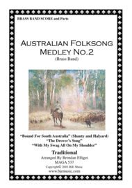 Australian Folksong Medley No. 2 - Brass Band Sheet Music by Traditional