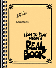 How to Play from a Real Book Sheet Music by Robert Rawlins