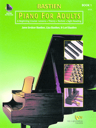 Bastien Piano For Adults - Book 1 (Book Only) Sheet Music by Jane Smisor Bastien