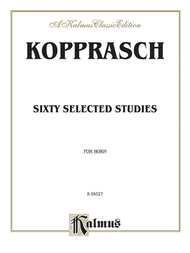 60 Selected Studies Sheet Music by C. Kopprasch