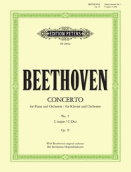 Piano Concerto No.1 Sheet Music by Ludwig van Beethoven