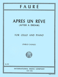 Apres un Reve (After a Dream) Sheet Music by Gabriel Faure