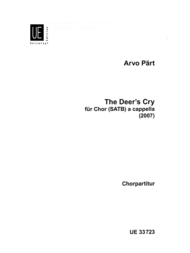 The Deer's Cry Sheet Music by Arvo Part