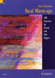 Vocal Warm-ups Sheet Music by Klaus Heizmann