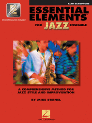 Essential Elements for Jazz Ensemble (E-flat Alto Saxophone) Sheet Music by Mike Steinel