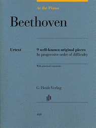 At the Piano - Beethoven Sheet Music by Ludwig van Beethoven
