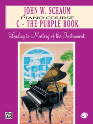 Piano Course C The Purple Book (revised) Sheet Music by John W. Schaum