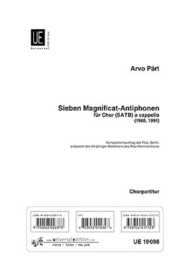 Seven Magnificat-Antiphonen Sheet Music by Arvo Part