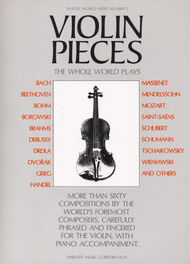 Violin Pieces The Whole World Plays Sheet Music by Albert E. Weir