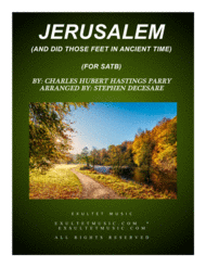Jerusalem (SATB) Sheet Music by Charles Hubert Hastings Parry