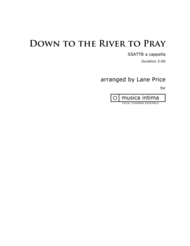 Down to the River to Pray Sheet Music by Traditional Gospel