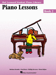 Piano Lessons - Book 2 Sheet Music by Barbara Kreader