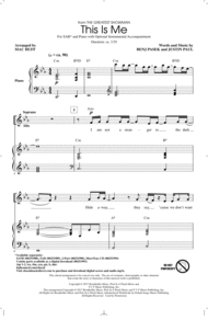 This Is Me (from The Greatest Showman) (arr. Mac Huff) Sheet Music by Pasek & Paul