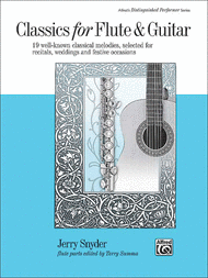 Classics for Flute & Guitar Sheet Music by Jerry Snyder