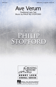 Ave Verum Sheet Music by Philip Stopford