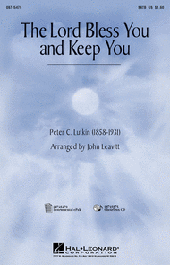 The Lord Bless You and Keep You Sheet Music by Peter Lutkin