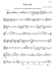 Marry Me Sheet Music by Train