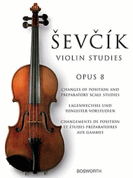 Violin Studies Opus 8 Sheet Music by Ottakar Sevcik