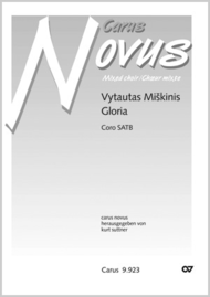 Gloria Sheet Music by Vytautas Miskinis