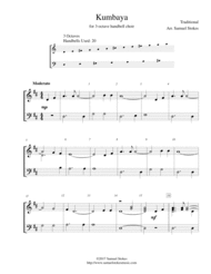 Kumbaya - for 3-octave handbell choir Sheet Music by Traditional