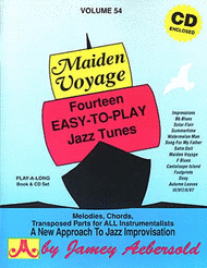 Volume 54 - Maiden Voyage Sheet Music by Jamey Aebersold