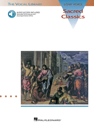 Sacred Classics - Low Voice Sheet Music by Various