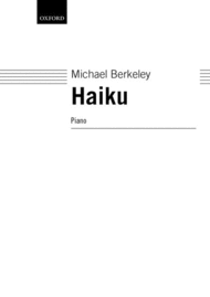 Haiku Sheet Music by Michael Berkeley