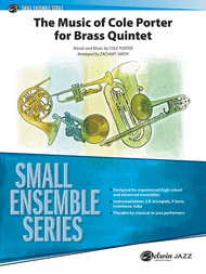 The Music of Cole Porter for Brass Quintet Sheet Music by Cole Porter