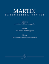 Mass for Double Choir a cappella Sheet Music by Frank Martin