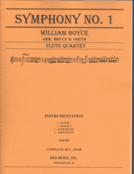 Symphony No. 1 Sheet Music by William Boyce