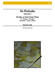 Six Preludes for Piccolo Solo Sheet Music by Loeb