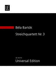 String Quartet No. 3 Sheet Music by Bela Bartok