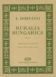 Ruralia Hungarica op. 32-a Sheet Music by Ernst Von Dohnanyi