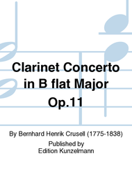 Clarinet Concerto in B flat Major Op. 11 Sheet Music by Bernhard Henrik Crusell