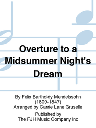 Overture to a Midsummer Night's Dream Sheet Music by Felix Bartholdy Mendelssohn