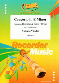 Concerto in E Minor Sheet Music by Antonio Vivaldi