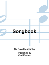 Songbook Sheet Music by David Maslanka
