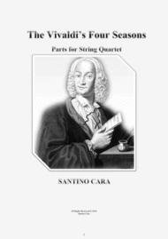 Vivaldi - The Four Seasons for String Quartet Sheet Music by Antonio Vivaldi