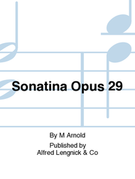 Sonatina Opus 29 Sheet Music by Malcolm Arnold