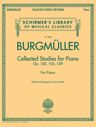 Collected Studies for Piano Sheet Music by Johann Friedrich Burgmuller