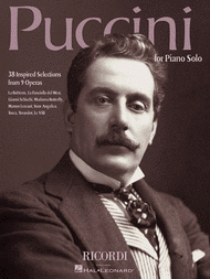 Puccini For Piano Solo Sheet Music by Giacomo Puccini