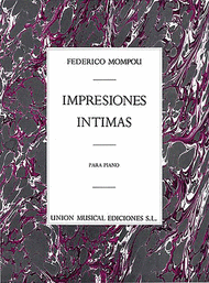 Impresions Intimas Sheet Music by Federico Mompou