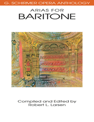 Arias for Baritone Sheet Music by Various