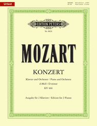 Concerto No. 20 in d minor K466 Sheet Music by Wolfgang Amadeus Mozart