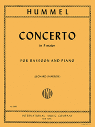 Concerto in F major Sheet Music by Johann Nepomuk Hummel