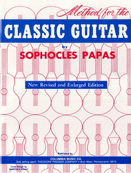 Method For the Classic Guitar Sheet Music by Sophocles Papas