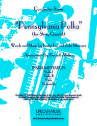 Pennsylvania Polka (for String Quartet) Sheet Music by Lester Lee/Zeke Manners