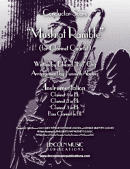Muskrat Ramble (for Clarinet Quartet) Sheet Music by Edward Ory