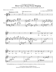 How Can I Keep from Singing - SSAA and piano Sheet Music by Robert Lowry